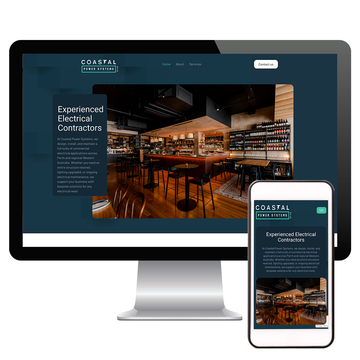 coastal playgroup website development